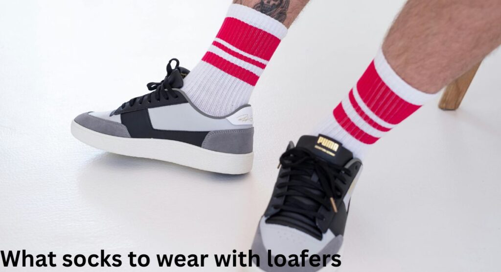 crew socks to wear with loafers modern fashion outfit
