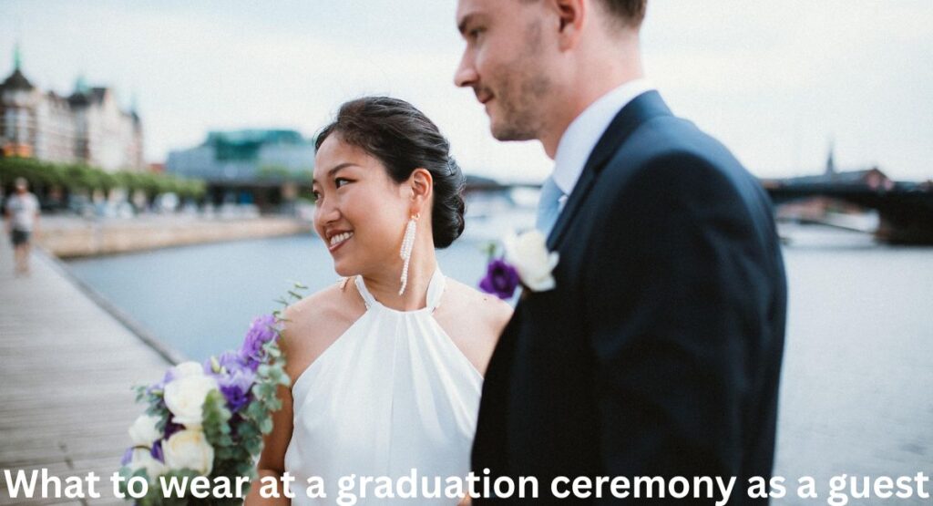 What to wear at a graduation ceremony as a guest in a smart casual outfit