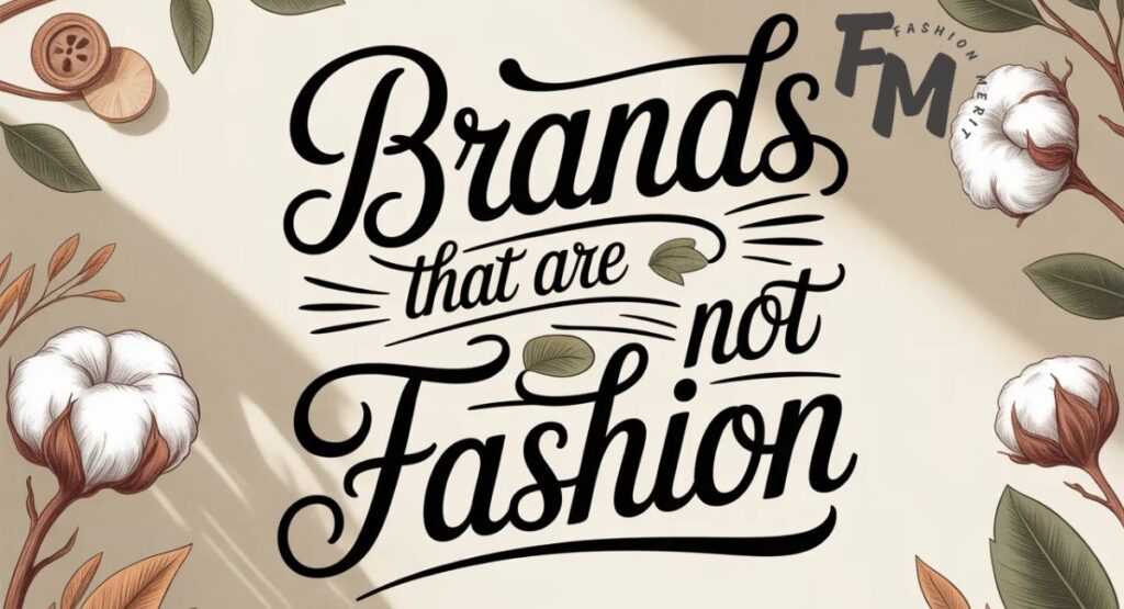 Popular non fast fashion brands focusing on sustainability and quality fashion