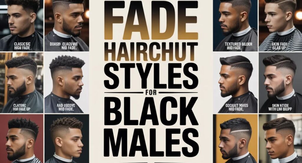 Fade haircut styles for black males