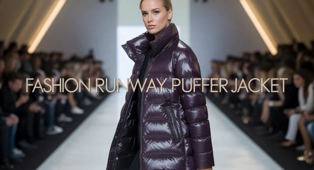 The fashion runway puffer jacket represents modern winter fashion with oversized silhouettes, bold designs, and luxury materials. This outerwear trend combines comfort, functionality, and high-end style seen on global runways and street fashion.