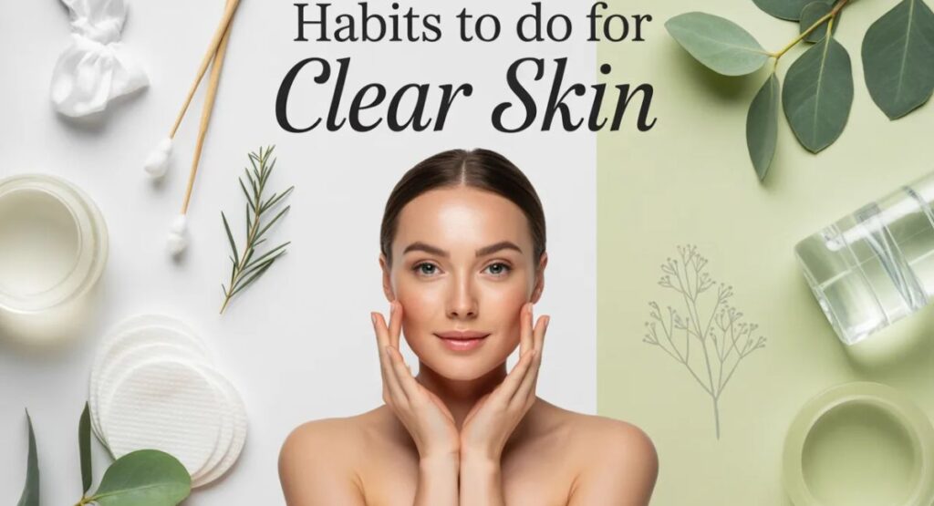habits to do for clean skin daily routine