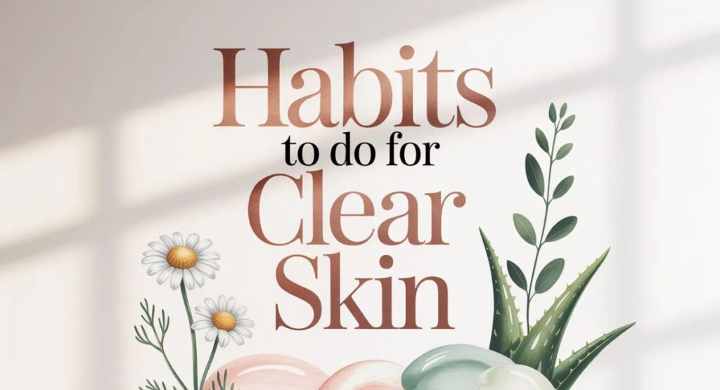 night skincare habits to do for clean skin