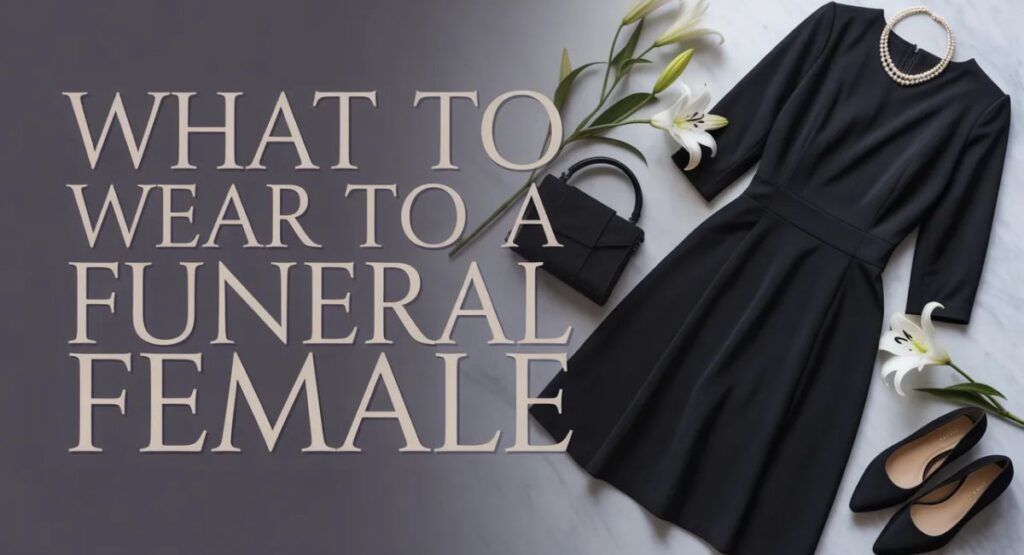 classy funeral outfits for ladies with midi dress and heels