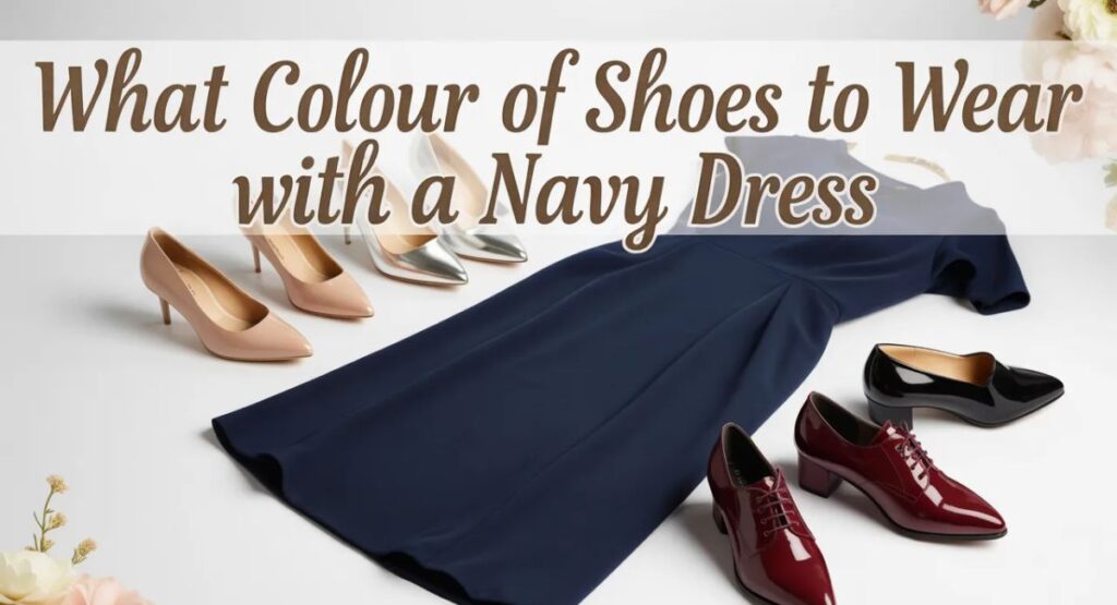 what colour of shoes to wear with a navy dress black shoes formal style