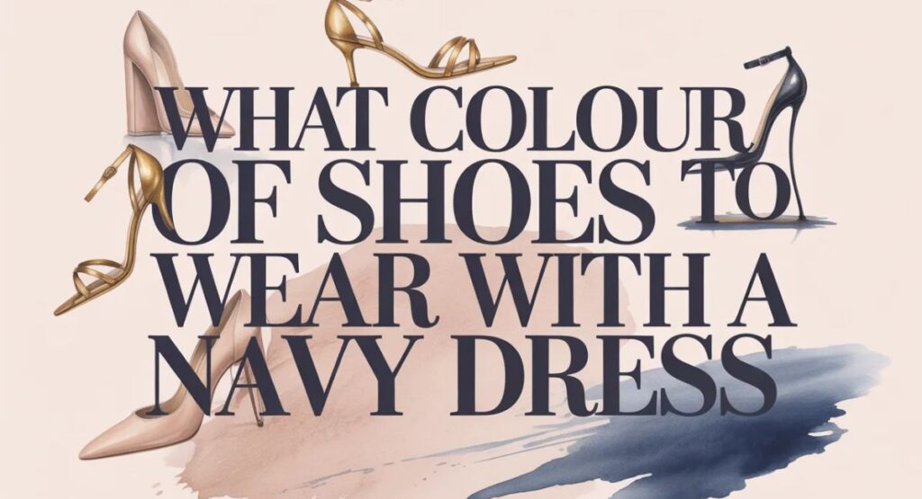 what colour of shoes to wear with a navy dress winter outfit boots styling