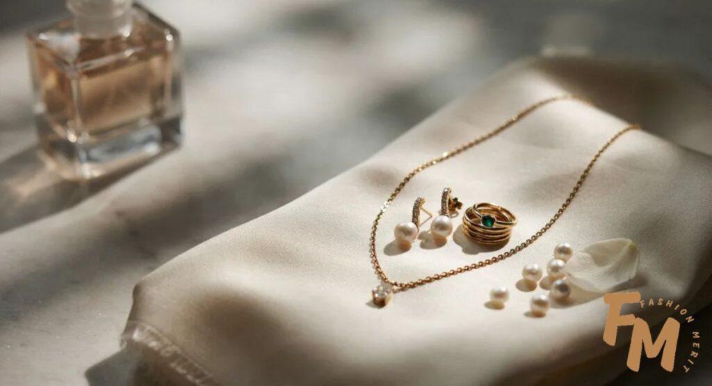 Homemade jewelry cleaner made with baking powder and water